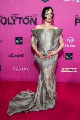 ABB POLYTON- Domiziana zu Gast auf dem roten Teppich bei der bei der Polyton Musikpreis Preisverleihung 2026 im Atelier GardensBerkin am Mittwoch 25.03.2026 in Berlin Berlin Deutschland