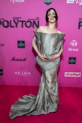 ABB POLYTON- Domiziana zu Gast auf dem roten Teppich bei der bei der Polyton Musikpreis Preisverleihung 2026 im Atelier GardensBerkin am Mittwoch 25.03.2026 in Berlin Berlin Deutschland
