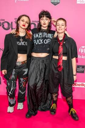 ABB POLYTON- Red Flag-Punk Band zu Gast auf dem roten Teppich bei der bei der Polyton Musikpreis Preisverleihung 2026 im Atelier GardensBerkin am Mittwoch 25.03.2026 in Berlin Berlin Deutschland