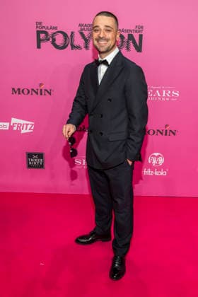 ABB POLYTON- Pietro Basile zu Gast auf dem roten Teppich bei der bei der Polyton Musikpreis Preisverleihung 2026 im Atelier GardensBerkin am Mittwoch 25.03.2026 in Berlin Berlin Deutschland