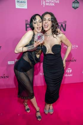 ABB POLYTON- Domiziana und Ines Anioli Preistraeger zu Gast auf der Party bei der bei der Polyton Musikpreis Preisverleihung 2026 im Atelier GardensBerkin am Mittwoch 25.03.2026 in Berlin Berlin Deutschland
