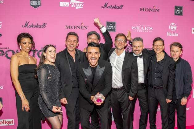 ABB POLYTON- Giovanni Zarrella mit Band Preistraeger zu Gast auf der Party bei der Polyton Musikpreis Preisverleihung 2026 im Atelier GardensBerkin am Mittwoch 25.03.2026 in Berlin Berlin Deutschland