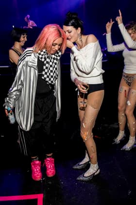ABB POLYTON- Paula Carolina, Saengerin, und Nina Kummer zu Gast auf der Party bei der Polyton Musikpreis Preisverleihung 2026 im Atelier GardensBerkin am Mittwoch 25.03.2026 in Berlin Berlin Deutschland