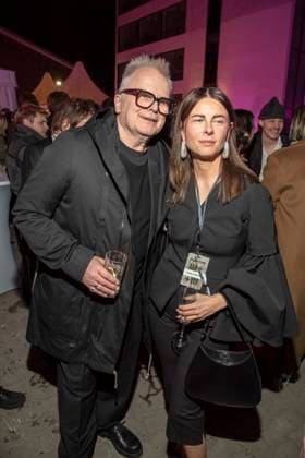 ABB POLYTON- Herbert Groenemeyer und Balbina Monika zu Gast auf der Party bei der Polyton Musikpreis Preisverleihung 2026 im Atelier GardensBerkin am Mittwoch 25.03.2026 in Berlin Berlin Deutschland