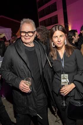 ABB POLYTON- Herbert Groenemeyer und Balbina Monika zu Gast auf der Party bei der Polyton Musikpreis Preisverleihung 2026 im Atelier GardensBerkin am Mittwoch 25.03.2026 in Berlin Berlin Deutschland
