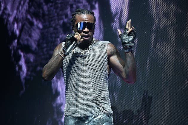 Gunna performing at O2 Arena in London LONDON, ENGLAND - MARCH 25: Gunna (Sergio Kitchens) performing at O2 Arena, Greenwich on March 25, 2026 in London, England. CAP MAR MAR Great Britain Copyright: xMartinxHarris CapitalxPicturesx
