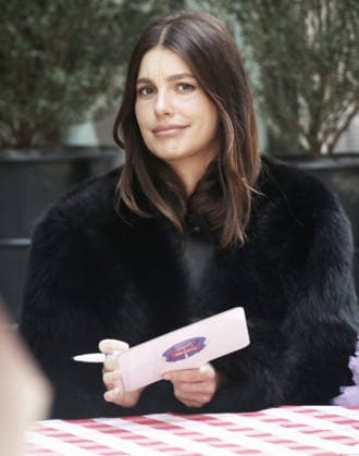 Camila Morrone, shooting on set of Street Hearts at Crosby Street Hotel in New York. March 25, 2026. Featuring: Camila Morrone Where: New York City, New York, United States When: 25 Mar 2026 Credit: Roger Wong INSTARimages EDITORIAL USE ONLY. NOT FOR USE BY NEWSPAPERS BASED IN THE UK. Copyright: xx instar55581467