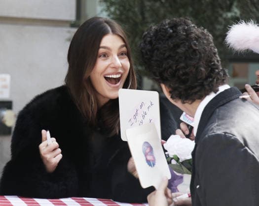 Camila Morrone, shooting on set of Street Hearts at Crosby Street Hotel in New York. March 25, 2026. Featuring: Camila Morrone Where: New York City, New York, United States When: 25 Mar 2026 Credit: Roger Wong INSTARimages EDITORIAL USE ONLY. NOT FOR USE BY NEWSPAPERS BASED IN THE UK. Copyright: xx instar55581473