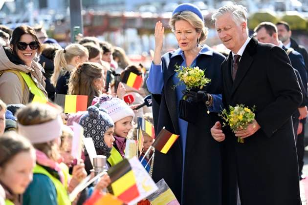 Entertainment Bilder des Tages State Visit of King Philippe and Queen Mathilde to Norway (Day 3) STAVANGER, NORWAY - MARCH 26 : State Visit of King Philippe and Queen Mathilde to Norway (Day 3) : Arrival to Stavanger, on March 26, 2026 in Stavanger, Norway, 26 03 2026 Stavanger Norway  Copyright: xDidierxLebrunx