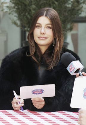 NEW YORK, NY- MARCH 25: Camila Morrone seen taping an episode of Street Hearts In New York City on March 25, 2026. Copyright: xRWx