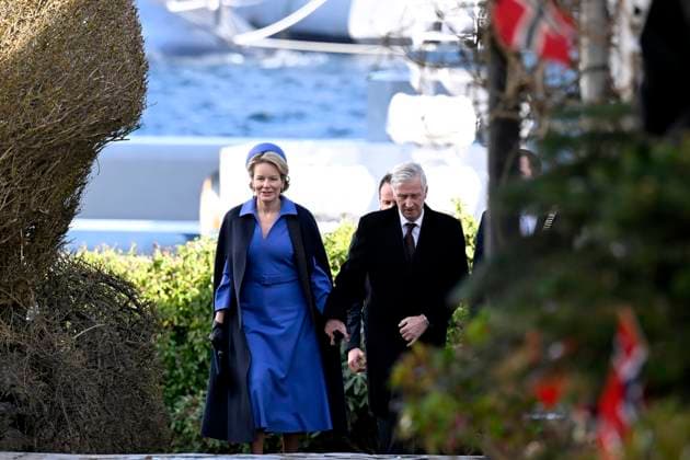 State Visit of King Philippe and Queen Mathilde to Norway (Day 3) STAVANGER, NORWAY - MARCH 26 : State Visit of King Philippe and Queen Mathilde to Norway (Day 3) : - Short walk in old Stavanger to the Stavanger concert hall on March 26, 2026 in Stavanger, Norway, 26 03 2026 Stavanger Norway  Copyright: xDidierxLebrunx