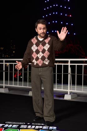 Nintendo and Illumination celebrate THE SUPER MARIO GALAXY MOVIE at the famous Tokyo Tower in Tokyo, Japan on Thursday, March 26, 2026. The movie will be released on April 1, 2026 in the United States and in Japan on April 24. Pictured: Charlie Day,  aflo_324926767