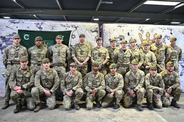 . 26 03 2026. Bulford, United Kingdom. Prince William, the Prince of Wales, during a visit to the 1st Battalion The Mercian Regiment in Bulford, United Kingdom.  xPoolx xi-Imagesx IIM-26665-0015