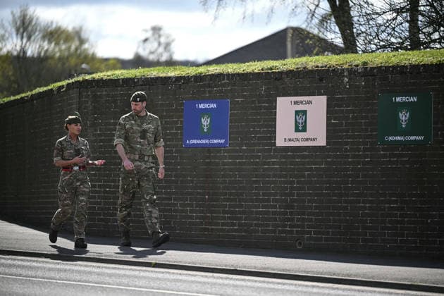 . 26 03 2026. Bulford, United Kingdom. Prince William, the Prince of Wales, during a visit to the 1st Battalion The Mercian Regiment in Bulford, United Kingdom.  xPoolx xi-Imagesx IIM-26665-0027