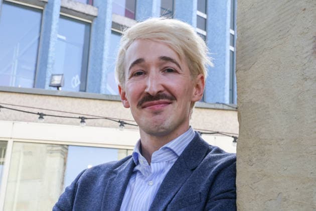 Entertainment Bilder des Tages Neuer Intendant am Thetar Münster. Neil Barry Moss wird ab der Spielzeit 2027 2028 neuer Generalintendant am Theater Münster. Seit September 2024 ist Moss Intendant des Landestheaters Coburg Münster, Nordrhein-Westfalen, DEU, Deutschland, 26.03.2026