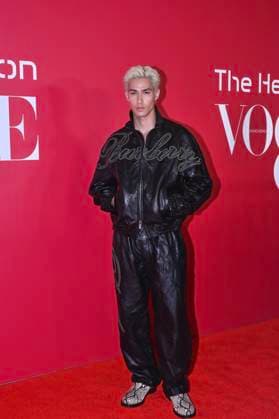 RECORD DATE NOT STATED VOGUE Hong Kong Event Mika Hashizume, a Japanese-American singer, posing photo at the event of VOGUE Hong Kong on March 26, 2026 in Hong Kong. (Photo by Kobe Li Nexpher Images) Hong Kong