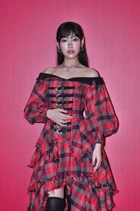 RECORD DATE NOT STATED VOGUE Hong Kong Event Gigi Yim Ming Hay, a Hong Kong singer, posing photo at the event of VOGUE Hong Kong on March 26, 2026 in Hong Kong. (Photo by Kobe Li Nexpher Images) Hong Kong