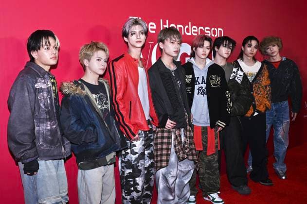 RECORD DATE NOT STATED VOGUE Hong Kong Event ONE OR EIGHT, a Japanese boy band, posing photo at the event of VOGUE Hong Kong on March 26, 2026 in Hong Kong. (Photo by Kobe Li Nexpher Images) Hong Kong
