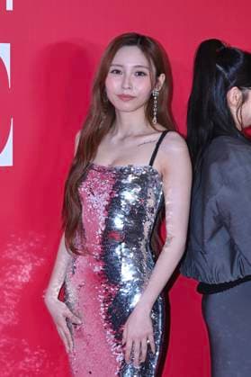 RECORD DATE NOT STATED VOGUE Hong Kong Event Ivy So Nga Lam, a member of COLLAR, posing photo at the event of VOGUE Hong Kong on March 26, 2026 in Hong Kong. (Photo by Kobe Li Nexpher Images) Hong Kong
