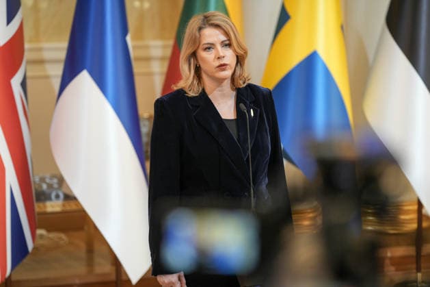Joint Expeditionary Force Leaders Summit in Helsinki HELSINKI, FINLAND - MARCH 26: Latvian Prime Minister Evika Silina attends the Joint Expeditionary Force (JEF) summit held in Helsinki, Finland on March 26, 2026. Stringer Anadolu Helsinki Finland. Editorial use only. Please get in touch for any other usage.  Copyright: x2026xAnadoluxStringerx