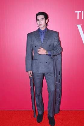 RECORD DATE NOT STATED VOGUE Hong Kong Event Ashan, a Chinese actor, posing photo at the event of VOGUE Hong Kong on March 26, 2026 in Hong Kong. (Photo by Kobe Li Nexpher Images) Hong Kong