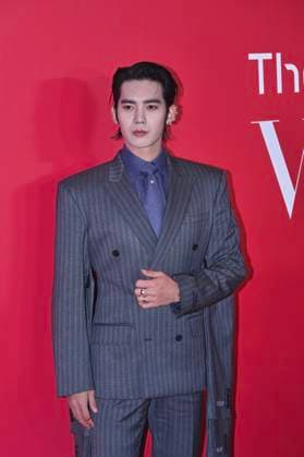 RECORD DATE NOT STATED VOGUE Hong Kong Event Ashan, a Chinese actor, posing photo at the event of VOGUE Hong Kong on March 26, 2026 in Hong Kong. (Photo by Kobe Li Nexpher Images) Hong Kong