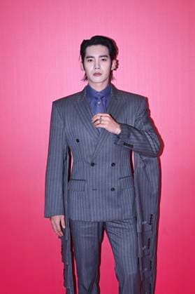 RECORD DATE NOT STATED VOGUE Hong Kong Event Ashan, a Chinese actor, posing photo at the event of VOGUE Hong Kong on March 26, 2026 in Hong Kong. (Photo by Kobe Li Nexpher Images) Hong Kong