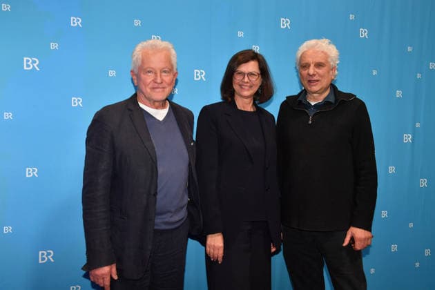 Miroslav Nemec , Ilse Aigner und Udo Wachtveitl Premiere Tatort - Unvergänglich - Teil 1 Fernsehen, Film HFF Audimax München 26. März 2026