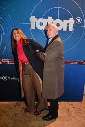 Corinna Binzer und Sepp Schauer Premiere Tatort - Unvergänglich - Teil 1 Fernsehen, Film HFF Audimax München 26. März 2026