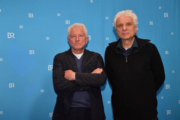 Miroslav Nemec und Udo Wachtveitl Premiere Tatort - Unvergänglich - Teil 1 Fernsehen, Film HFF Audimax München 26. März 2026