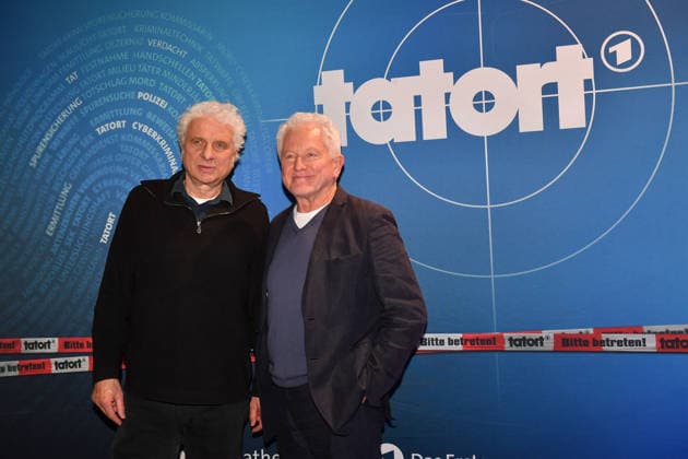 Miroslav Nemec und Udo Wachtveitl Premiere Tatort - Unvergänglich - Teil 1 Fernsehen, Film HFF Audimax München 26. März 2026
