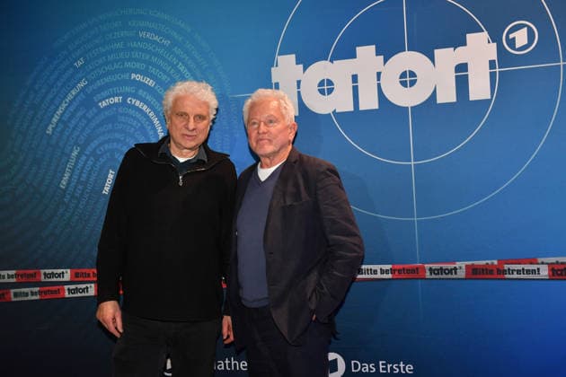 Miroslav Nemec und Udo Wachtveitl Premiere Tatort - Unvergänglich - Teil 1 Fernsehen, Film HFF Audimax München 26. März 2026