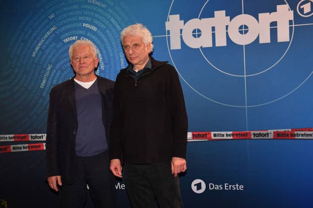 Miroslav Nemec und Udo Wachtveitl Premiere Tatort - Unvergänglich - Teil 1 Fernsehen, Film HFF Audimax München 26. März 2026