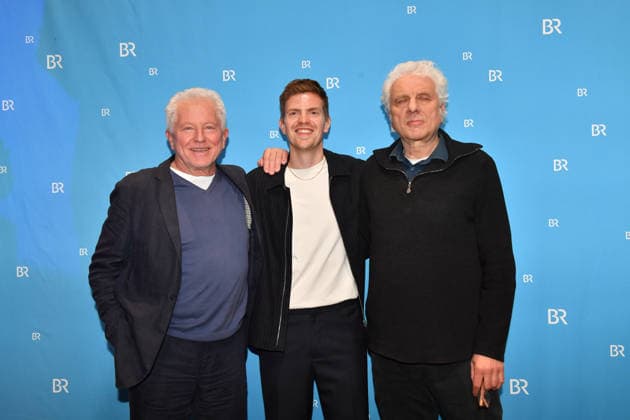 Miroslav Nemec , Ferdinand Hofer und Udo Wachtveitl Premiere Tatort - Unvergänglich - Teil 1 Fernsehen, Film HFF Audimax München 26. März 2026