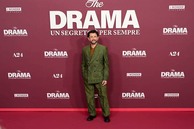 Vinicio Marchioni attends The Drama premiere at Cinema Adriano on March 26, 2026 in Rome, Italy, Credit:Avalon  Copyright: xAvalonx 1086554925
