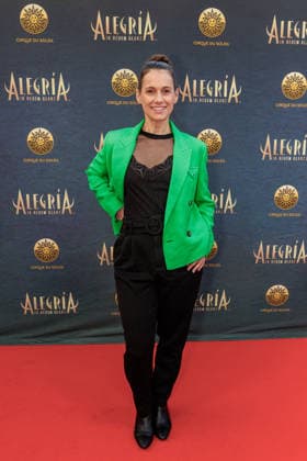 26.03.2026. Düsseldorf. Cirque du Soleil - Alegria. Red Carpet am Abend der Düsseldorfer Premiere. Hier: Leni Adams Düsseldorf Gerresheim Glasmacherviertel Nordrhein-Westfalen Deutschland