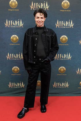 26.03.2026. Düsseldorf. Cirque du Soleil - Alegria. Red Carpet am Abend der Düsseldorfer Premiere. Hier: Benedetto Paterno Düsseldorf Gerresheim Glasmacherviertel Nordrhein-Westfalen Deutschland
