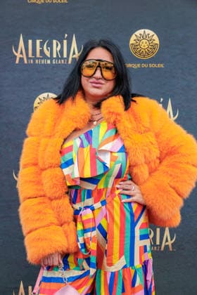 26.03.2026. Düsseldorf. Cirque du Soleil - Alegria. Red Carpet am Abend der Düsseldorfer Premiere. Hier: Nicki Pistola Düsseldorf Gerresheim Glasmacherviertel Nordrhein-Westfalen Deutschland