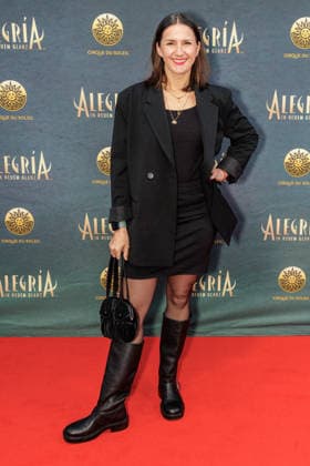26.03.2026. Düsseldorf. Cirque du Soleil - Alegria. Red Carpet am Abend der Düsseldorfer Premiere. Hier: Teresa Funke Düsseldorf Gerresheim Glasmacherviertel Nordrhein-Westfalen Deutschland