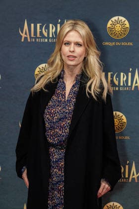 26.03.2026. Düsseldorf. Cirque du Soleil - Alegria. Red Carpet am Abend der Düsseldorfer Premiere. Hier: Miriam Lahnstein Düsseldorf Gerresheim Glasmacherviertel Nordrhein-Westfalen Deutschland