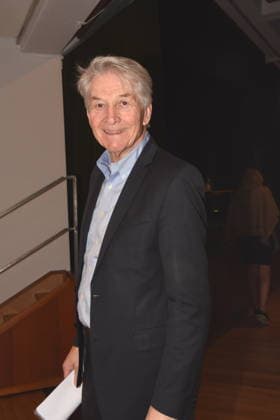 Dr Reinhard G. Wittmann Kurator Muenchen Gruenwald 26.03.2026 Buergerhaus Roemerschanz Ausstellungs Eroeffnung fuer die Sonderausstellung Karl Valentin und die Alten Rittersleut in der Burg Gruenwald, Zweigmuseum der Archaeologischen Staatssammlung, Foto Muenchen
