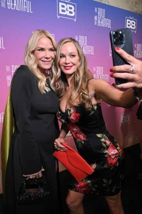 Katherine Kelly Lang, Jennifer Gareis at arrivals for THE BOLD AND THE BEAUTIFUL BBTV Launch Party, Wheelhouse LA, Los Angeles, CA, March 26, 2026. Photo By: Michael Mattes Everett Collection THE BOLD AND THE BEAUTIFUL BBTV Launch Party PUBLICATIONXNOTxINxCANxCHNxFRAxITAxJPNxNORxPOLxRUSxESPxUKxUSA