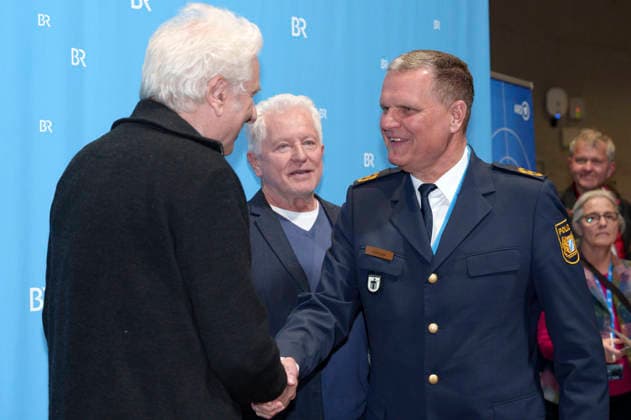 ARD Tatort München - Unvergänglich, Teil 1, Premiere in München #2 Udo Wachtveitl, Miroslav Nemec und Thomas Hampel bei der Premiere des ARD Fernsehfilms Tatort - Unvergänglich , dem letzen Fall von Ivo Batic und Franz Leitmayr, im Audimax der Hochschule für Fernsehen und Film. München, 26.03.2026
