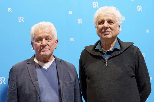 ARD Tatort München - Unvergänglich, Teil 1, Premiere in München #2 Miroslav Nemec und Udo Wachtveitl bei der Premiere des ARD Fernsehfilms Tatort - Unvergänglich , dem letzen Fall von Ivo Batic und Franz Leitmayr, im Audimax der Hochschule für Fernsehen und Film. München, 26.03.2026