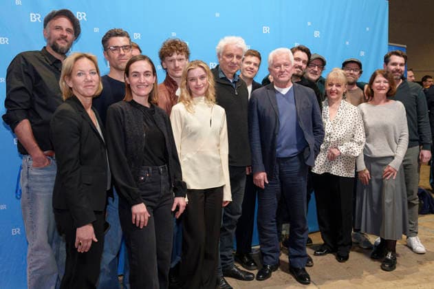 ARD Tatort München - Unvergänglich, Teil 1, Premiere in München #2 Udo Wachtveitl, Ferdinand Hofer und Miroslav Nemec mit Cast und Team bei der Premiere des ARD Fernsehfilms Tatort - Unvergänglich , dem letzen Fall von Ivo Batic und Franz Leitmayr, im Audimax der Hochschule für Fernsehen und Film. München, 26.03.2026