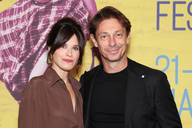 Bari - Bif&st pictured: Giorgio Pasotti with Valentina Cervi  Copyright: x xipa-agency.netx xFabioxSerinox IPA_Agency_IPA73489035