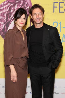 Bari - Bif&st pictured: Giorgio Pasotti with Valentina Cervi  Copyright: x xipa-agency.netx xFabioxSerinox IPA_Agency_IPA73489034