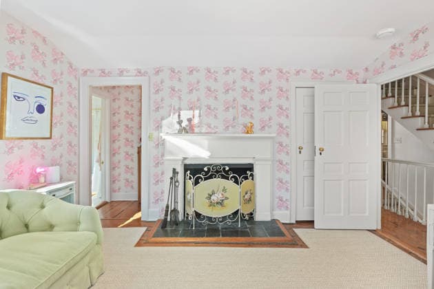 Drew Barrymore is selling her huge historic 1740s estate just TWO years after she bought it for eye-watering £3.7m Story from Jam Press (Drew Barrymore Estate) Pictured: The £3.7m estate. Drew Barrymore is selling her huge historic 1740s estate just TWO years after she bought it for eye-watering £3.7m Hollywood star Drew Barrymore is selling her huge estate just two years after she bought it. The actress and talk show host has listed her sprawling home for .99m (£3.7m). The historic six-bedroom, nine-bathroom estate in Harrison, Westchester County, New York, has nearly 12 acres of land and dates back to the 1740s. Barrymore bought it as a convenient countryside escape from New York City, where she films her talk show. But it needed a  Copyright: xJamxPress ModernxAngles