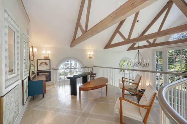 Drew Barrymore is selling her huge historic 1740s estate just TWO years after she bought it for eye-watering £3.7m Story from Jam Press (Drew Barrymore Estate) Pictured: The £3.7m estate. Drew Barrymore is selling her huge historic 1740s estate just TWO years after she bought it for eye-watering £3.7m Hollywood star Drew Barrymore is selling her huge estate just two years after she bought it. The actress and talk show host has listed her sprawling home for .99m (£3.7m). The historic six-bedroom, nine-bathroom estate in Harrison, Westchester County, New York, has nearly 12 acres of land and dates back to the 1740s. Barrymore bought it as a convenient countryside escape from New York City, where she films her talk show. But it needed a  Copyright: xJamxPress ModernxAngles