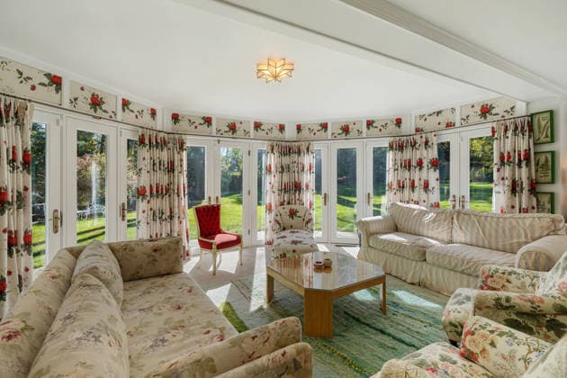 Drew Barrymore is selling her huge historic 1740s estate just TWO years after she bought it for eye-watering £3.7m Story from Jam Press (Drew Barrymore Estate) Pictured: The £3.7m estate. Drew Barrymore is selling her huge historic 1740s estate just TWO years after she bought it for eye-watering £3.7m Hollywood star Drew Barrymore is selling her huge estate just two years after she bought it. The actress and talk show host has listed her sprawling home for .99m (£3.7m). The historic six-bedroom, nine-bathroom estate in Harrison, Westchester County, New York, has nearly 12 acres of land and dates back to the 1740s. Barrymore bought it as a convenient countryside escape from New York City, where she films her talk show. But it needed a  Copyright: xJamxPress ModernxAngles